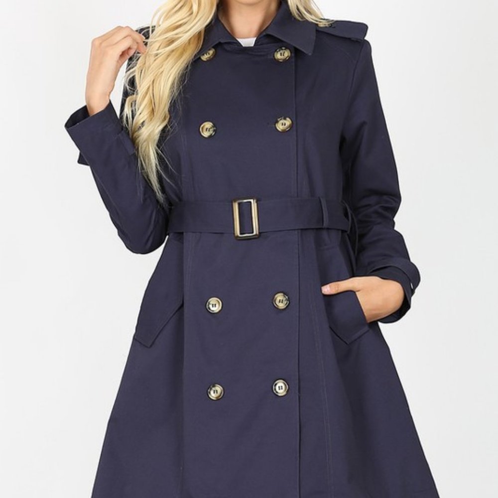 Double Brested Trench Coat